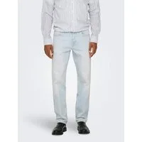 ONLY & SONS Regular-fit-Jeans ONSEDGE STRAIGHT BROMO 0017 DOT DNM NOOS