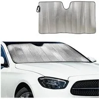LuxusKollektion Frontscheibenabdeckung Sonnenschutz Auto Frontscheibe Faltbar UV-Schutz 130x65cm