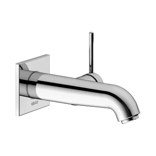 Keuco IXMO Soft Unterputz-Einhebel-Waschtischmischer, eckig, Ausladung: 165 mm, chrom 59516010202