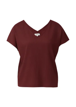 s.Oliver - T-Shirt rot - Gr. - 42