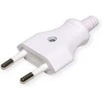 Bachmann Euroflachstecker 2,5A/250VAC Stromadapter, zur Montage, 900.003
