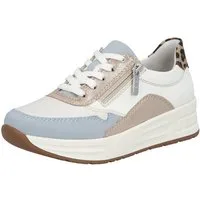 Rieker Plateausneaker Schnürschuh, Halbschuh, Freizeitschuh mit Soft-Einlage