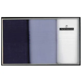 LINDENMANN - Taschentücher LINDENMANN blau - Gr. - one size