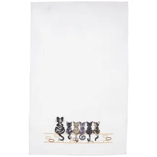 Geschirrtuch "Katzenparade"