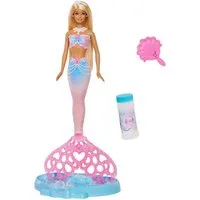 Barbie Anziehpuppe Barbie Bubbletastic Meerjungfrau, mit Seifenblasenfunktion