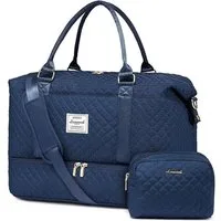 LuxusKollektion Reisetasche Große Damen Reisetasche mit Schuhfach & NassfachTouchableOpacity