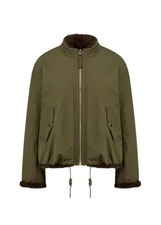 RIANI - Outdoorjacke olive patterned - Gr. - 38