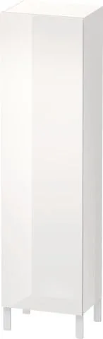 Duravit L-Cube Hochschrank Weiß Hochglanz 500x363x1760 mm - LC1181L2222 LC1181L2222