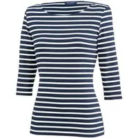 Saint James 3/4-Arm-Shirt 5498 Damen Shirt 3/4 Arm Garde Cote III R mit Streifen