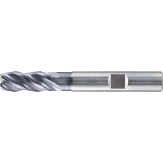PFERD TOOLS VHM Eckfräser lang 4 Schneiden Radius TiAlN Schaft HB Universal Line - 23000158