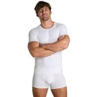 Bruno Banani Rundhalsshirt ANTISTRESS Kurzarm, Rundhalsausschnitt, Cotton-Mix
