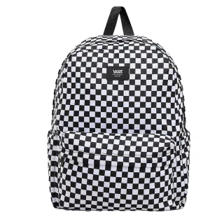 Vans - Rucksack "Old Skool", Kariert, 22 L (Schwarz)