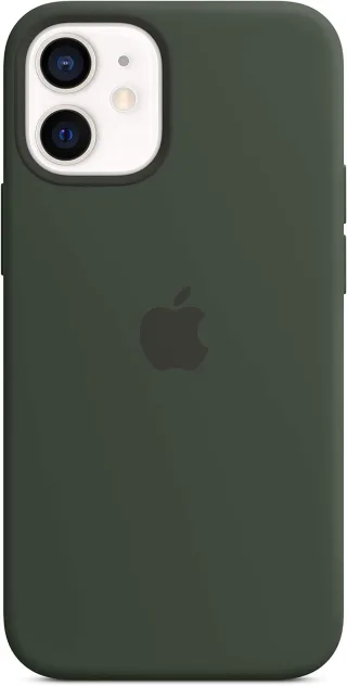 Apple Silikon Case mit MagSafe [für iPhone 12 mini] zyperngrün