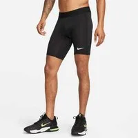 Nike Trainingstights M NP DF LONG SHORT mit körpernaher Passform, schnell trocknend, atmungsaktiv