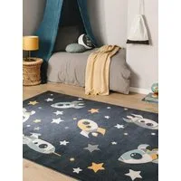 benuta Kinderteppich Apollo, rechteckig, Höhe: 6 mm, Kunstfaser, Berber, Ethno-Style, Wohnzimmer