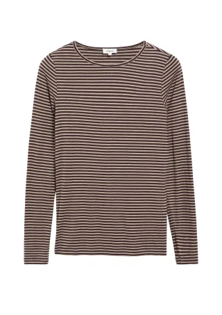 s.Oliver - T-Shirt braun - Gr. - 34