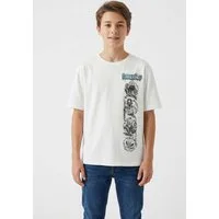 Name It T-Shirt NKMMOD FORTNITE SS NREG TOP BOX NOOS BFU Baumwollmischung, mit "Fortnite" Frontdruck