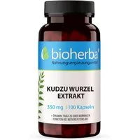 BIOHERBA R Bioherba Kudzu Wurzel Extrakt 350 mg 100 Kapseln Nahrungsergänzungsmittel, 1 er