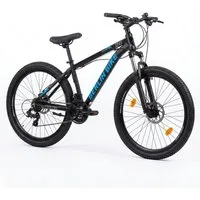 BERLIN BIKE Mountainbike MTB1 Serien-Komplettset 26/27,5/29 Zoll mit Shimano-Ausstattung, 21 Gang Shimano FD-TZ500/RD-TY300D Schaltwerk, Kettenschaltung, (Shimano Kurbel, Dacron Hydraulische Scheibenbremsen, Aluminiumrahmen), mit hydraulischen Scheib