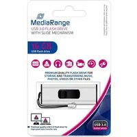 Mediarange Mediarange USB Stick 16GB Speicherstick silber USB 3.0 USB-Stick