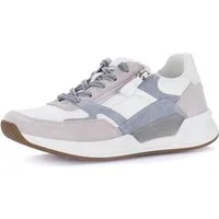 rollingsoft Keilsneaker, Freizeitschuh, Halbschuh, Schnürschuh mit Kontrastbesätzen, G-Weite