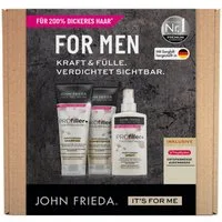 John Frieda Haarshampoo PROfiller+ Men Vorteils-Set, Vorteilsset, mit Augenmaske