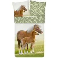 ESPiCO Kinderbettwäsche Pferd Trendy Bedding, Renforcé, 2 teilig, Tiermotiv, Pony