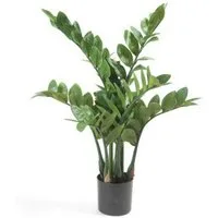 Künstliche Zimmerpflanze Topfpflanze Zamioculcas, Emerald, Höhe 70 cm, Künstlich, Grün, Zamioculcas, H: 70cm