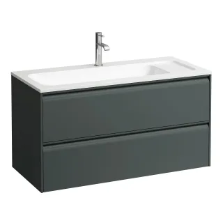 LAUFEN Waschtischunterchrank MEDA 442x972x504 2 Schubladen integ. H4216920112661