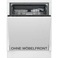 BEKO vollintegrierbarer Geschirrspüler BDIN36561P, 15 Maßgedecke, Turbotrocknung, SilentWash, Fast+, Watersafe+, HomeWhiz