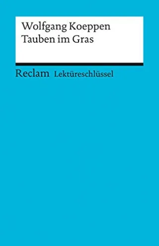 Lektüreschlüssel: Tauben im Gras [Broschiert] [2010] Pütz Wolfgang