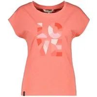 Alife & Kickin Rundhalsshirt leichtes Sommer-Top mit Print aus Bio-Baumwolle mit Rundhals