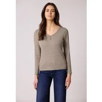 STREET ONE Langarmshirt im soften Baumwoll-Mix