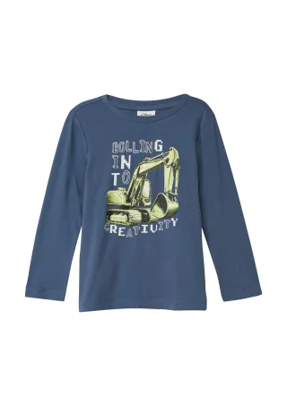 s.Oliver - T-Shirt blau - Gr. - 134