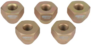 KS Tools Spezialmuttern-Satz, 5-tlg, M14x2 - 440.0136