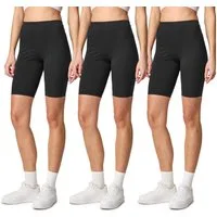 Merry Style Leggings Damen Kurze Hose aus Baumwolle MS10-200 (1-tlg) elastischer Bund