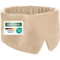 bene-sleep. Schlafmaske bene-sleep Premium Seidenschlafmaske – 100% verdunkelnd, Größenverstellbar