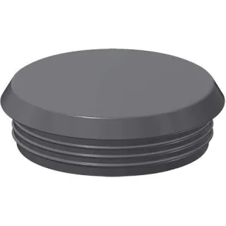 KWC Aquarotter Schraubenkopf-Abdeckung, Kunststoff, silber, 2000204746, 2000104746 2000104746
