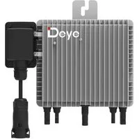 SUNNIVA Wechselrichter DEYE Mikro-Wechselrichter 800 Watt SUN-M80G4-EU-Q0, (für Balkonkraftwerk, IP67 wetterfest, Plug&Play Installation, 2 MPPT, WIFI, Micro Inverter)