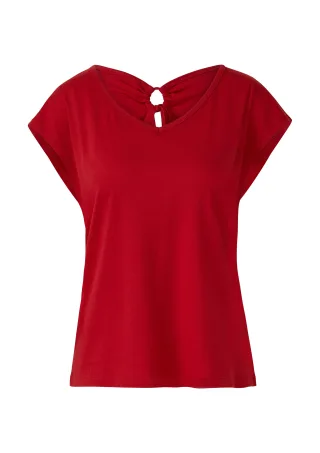 s.Oliver - T-Shirt rot - Gr. - 36