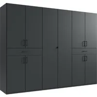 Wimex Drehtürenschrank Tibet Kleiderschrank mit sehr viel Stauraum, große Farbauswahl mit jeweils 2 Schubladen auf bequemer Zugriffshöhe, in 3 Breiten