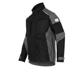 KÜBLER ACTIVIQ cotton+ Jacke schwarz/anthrazit M - 1250 3421-9997-M