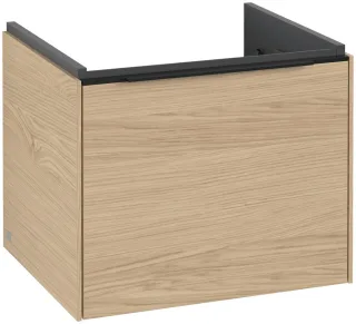 Villeroy & Boch Subway 3.0 Waschbeckenunterschrank, 1 Auszug, 523 x 432 x 431,5 mm, Nordic Oak / Nor C57901VJ