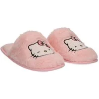 Cerda Hello Kitty Kinder Pantoffeln, gemütliche rutschfest Hausschuh