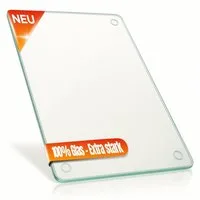 Decovetro Schneidebrett Decovetro Schneidebrett Glas, 40x30cm, Glass Cutting Board, Glass
