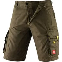 Engelbert Strauss Shorts Strauss Shorts e.s. Carat – Arbeitsshorts mit Flexbelt & Cargo Taschen