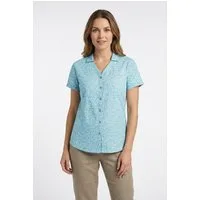 Killtec Funktionsbluse KOS 86 WMN WVN SHRT mit floralem All-Over-Print, schnelltrocknend