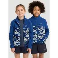 Jack Wolfskin Fleecejacke PAW ERA 100 PRINT FZ K atmungsaktives Material, mit Reißverschluss, leichte Qualität