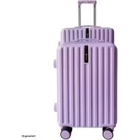 NTK-Collection Kofferset Kofferset Leandra 2-teilig, 4 Rollen, (Set, 2 Koffer), Hartschalenkoffer mit Rollen Teleskopgriff Zahlenschloss