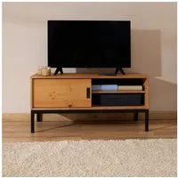 IDIMEX Lowboard SELMA, Lowboard Fernsehtisch TV Möbel Tisch Schrank Fernsehschrank Industrial